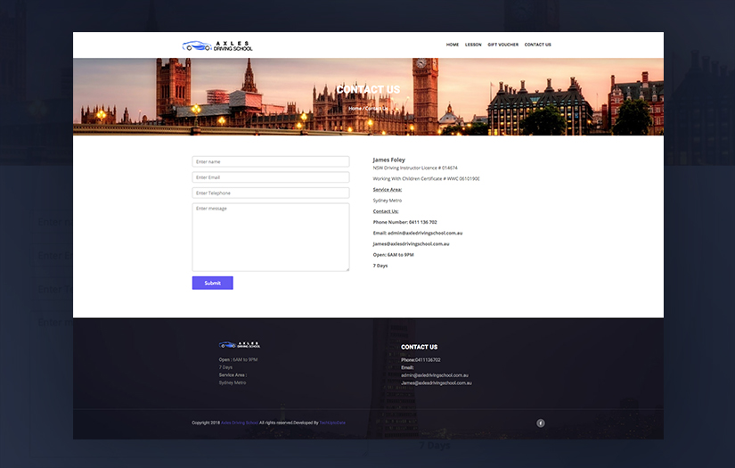 Axles Driving School screenshot 4
